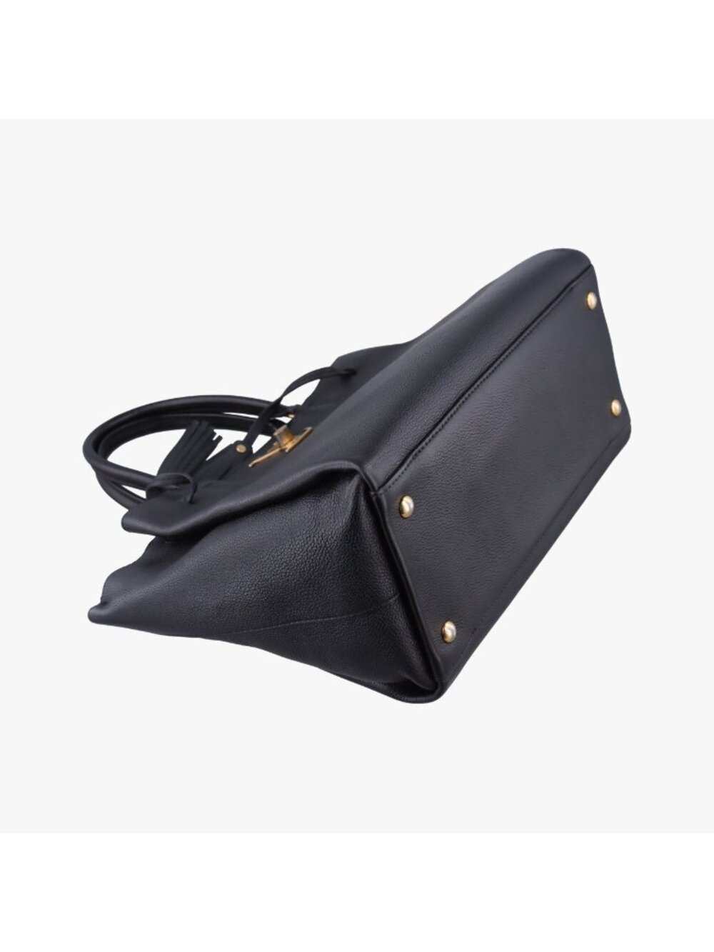 Louis Vuitton Lockme Black Leather Handbag - Picture 5 of 15